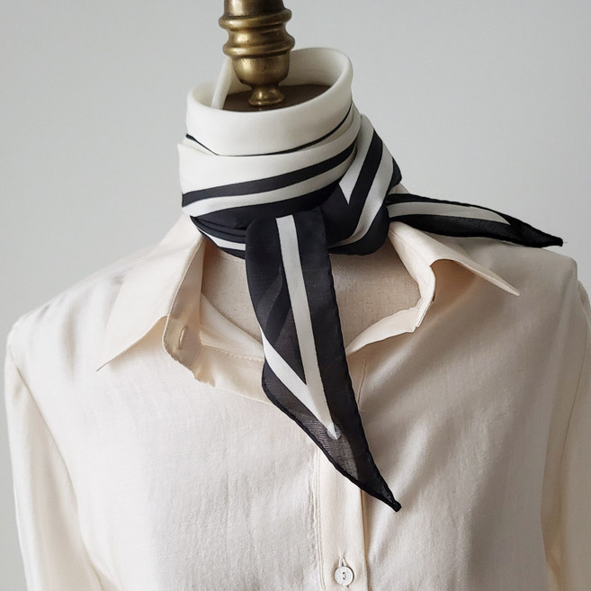 바비수 여성용 노리아 마름모 스카프