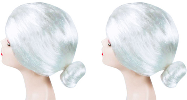 마켓감성 파티 소품 할머니 가발, 타입 5, 2개