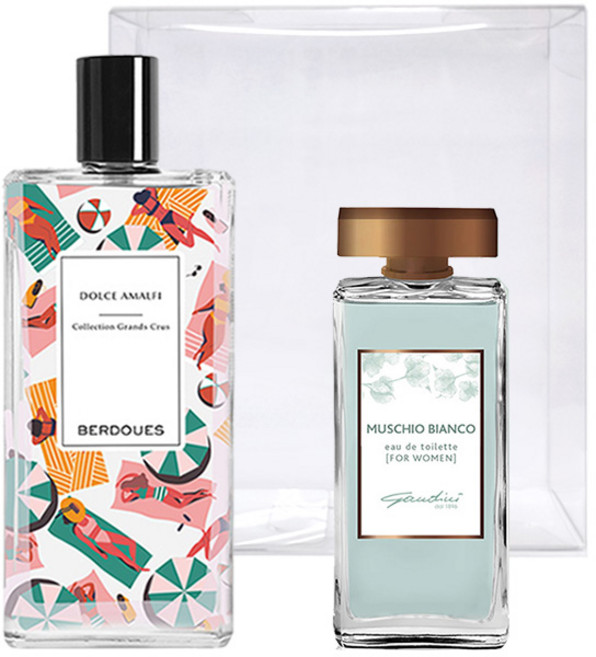 베르두 돌체 아말피 EDP 100ml + 간디니 무스치오 비앙코 EDT 30ml + 박스 세트, 1세트