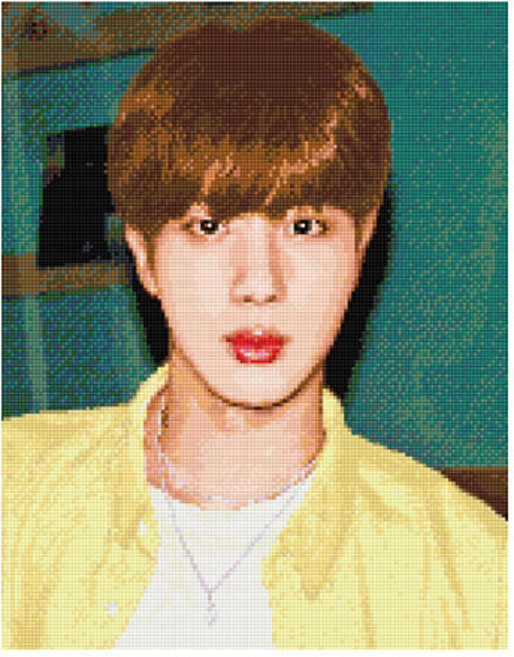 아이러브페인팅 BTS CUBIC PAINTING 구슬 비즈 DIY 키트, 1개