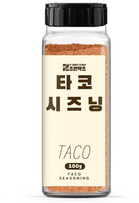 조은약초 타코 시즈닝, 100g, 1개