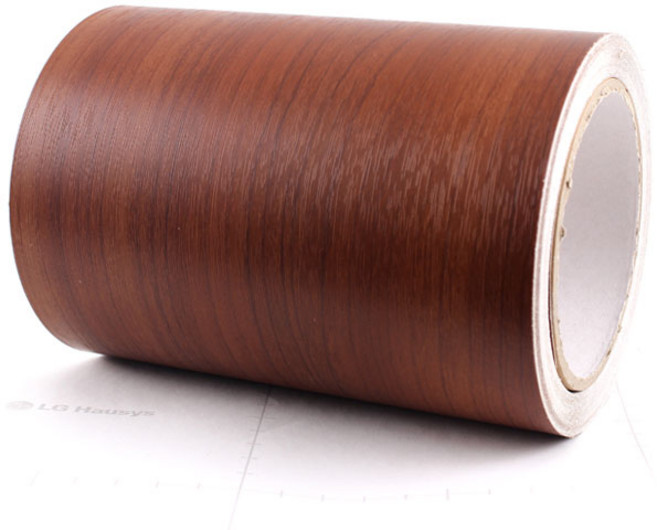 지인 몰딩 인테리어필름 접착띠시트지, 우드진체리, A형(10cm x 10m)