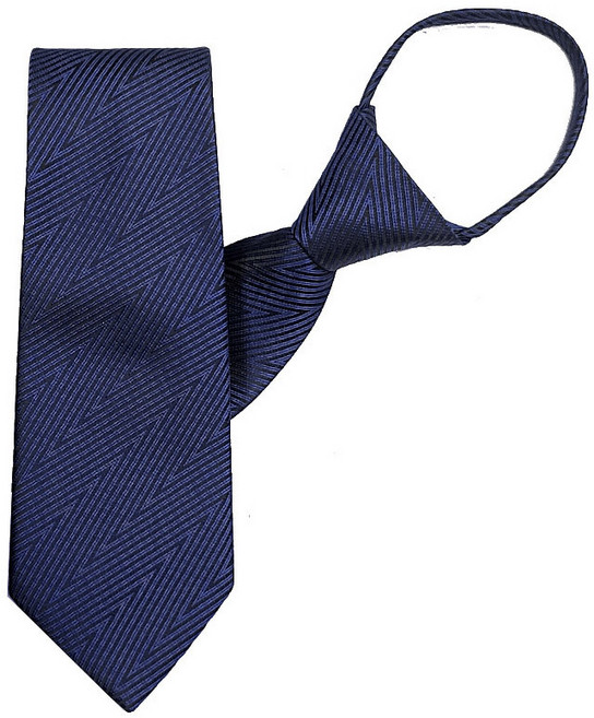 엘르 남성용 패션 자동 지퍼 조스 넥타이