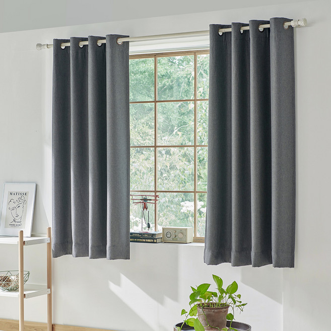 데코지오 데일리 창문형 암막커튼 핀형 2p