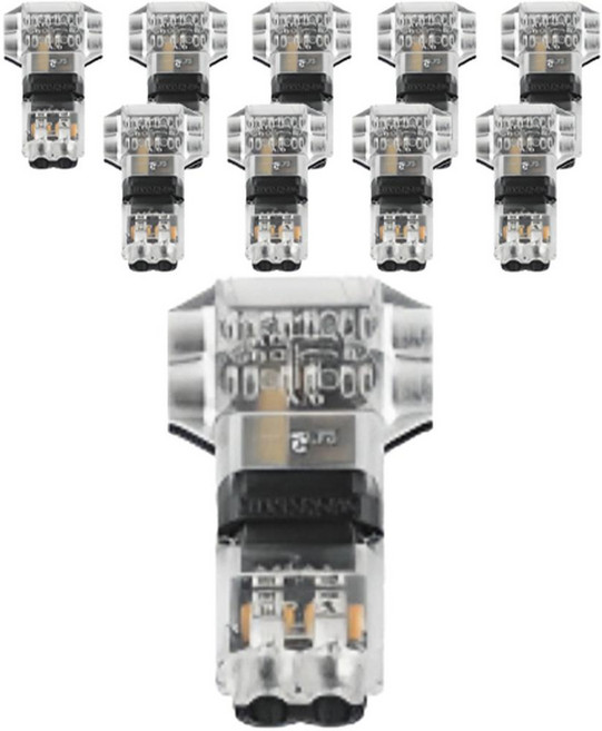 AUTO CREW 免剝皮電線連接器 T2 AC-TL90, 10入