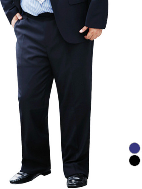 제제옴므 남성용 빅사이즈 편안한 원턱 무광 포멀핏 정장바지