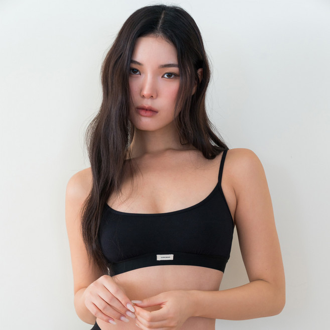 도로시와 미니멀 가먼츠 모달 와이어리스 브라렛 + 삼각 슬림패드