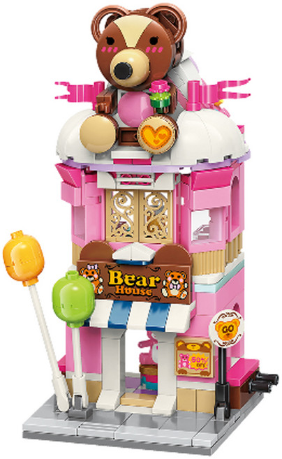 City corner 곰인형 샵 블록 C0109, 1개