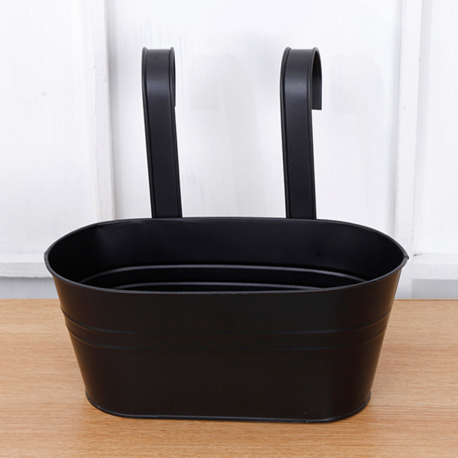 선빛 브리엘 걸이식 바스켓, 블랙, 1개