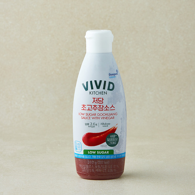 비비드키친 저당 초고추장소스, 310g, 1개