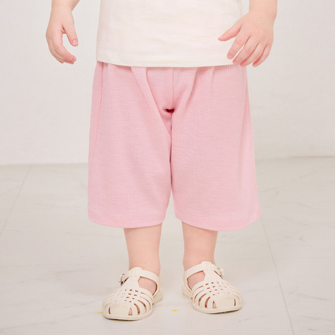 몰리멜리프렌즈 곰돌요루 냉감 7부 팬츠