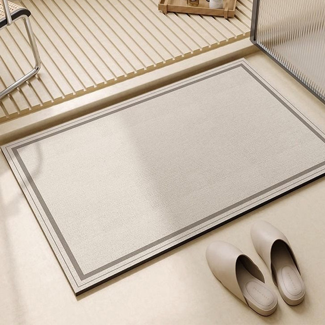 알럽홈 심플 규조토 욕실 실내 발매트, TYPE 2