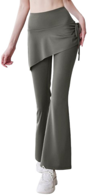 Marketpia 女性瑜珈皮拉提斯一體式靴型褲裙