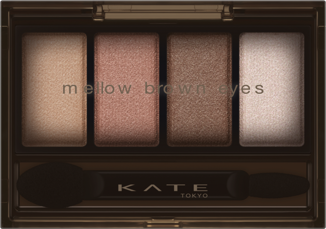 KATE 凱婷 柔和棕調眼影盒 BR-7 柔粉棕 4.2g, 1個