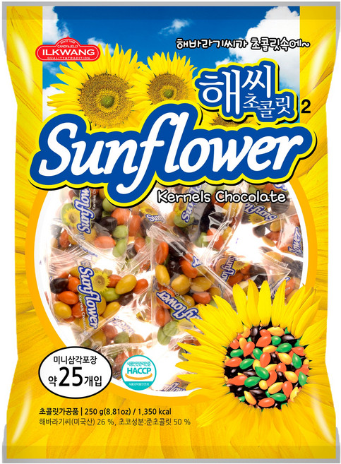 일광제과 해씨초콜릿 25p, 250g, 1개