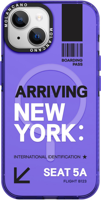 모란카노 레인보우 맥세이프 디자인 휴대폰 케이스