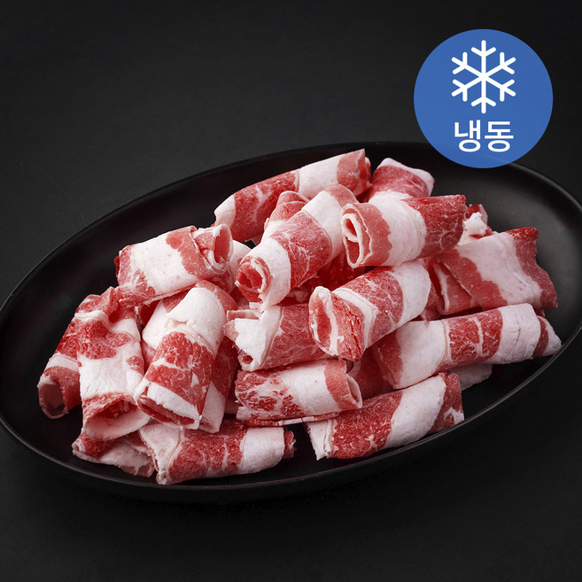 레커컷 미국산 대패 우삼겹 (냉동), 1개, 800g