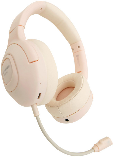 에듀플레이어 블루투스 헤드셋 ECH22 PRO 핑크 30시간 멀티단자