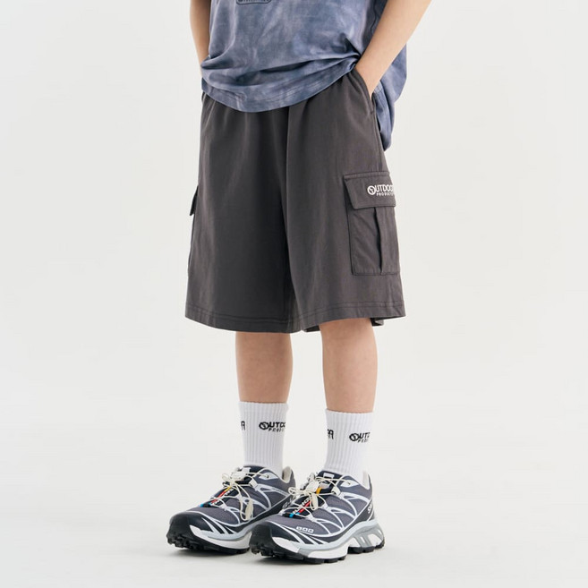 아웃도어프로덕츠 키즈 저지 카고 쇼츠 OD262BHP11