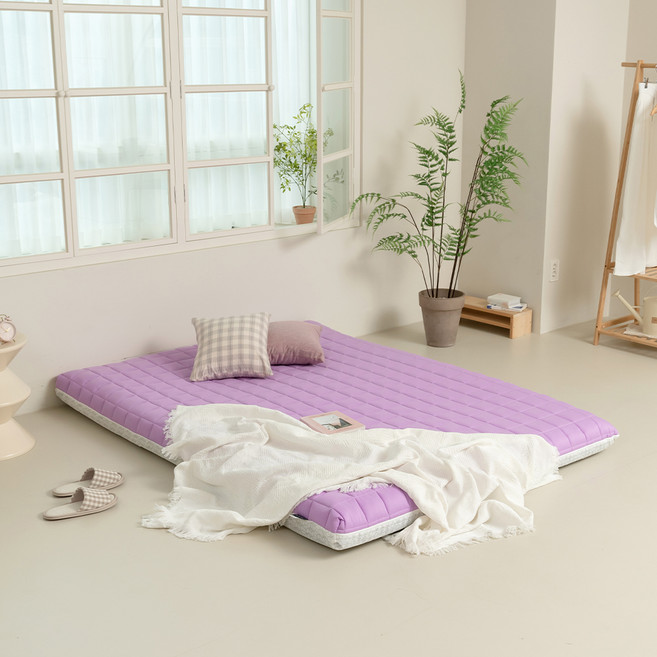 THERIX HOME 9區記憶床墊, 紫色, 12cm