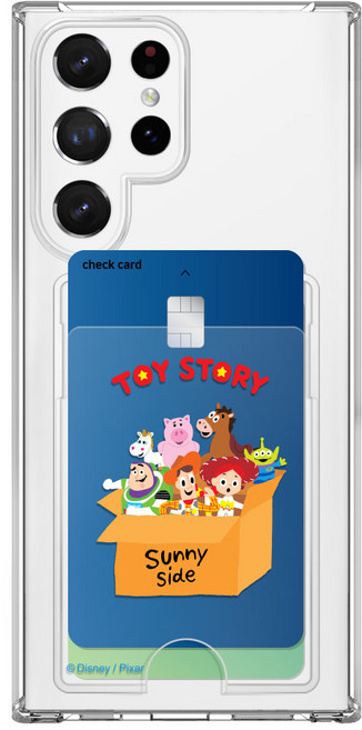 디즈니 픽사 토이스토리3 슬림핏 에어백 카드 휴대폰 케이스