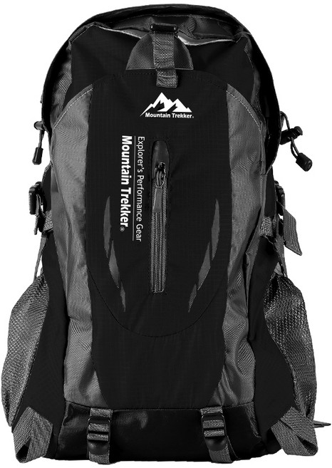 마운틴트레커 경량등산배낭 28L, 블랙