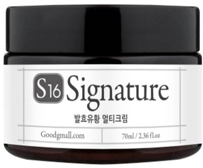 시그니쳐 유황 크림 흰색 S16, 70ml, 1개