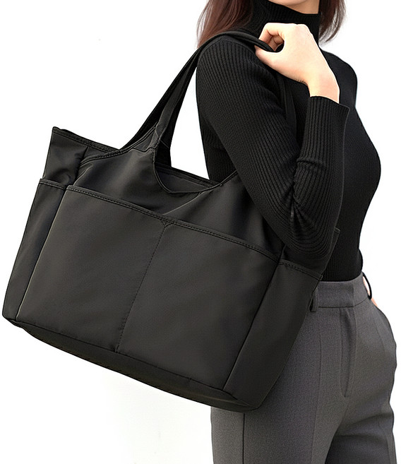 미쓰백 여성용 포카 분리수납 나일론 숄더백