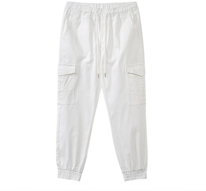 조군샵 남성용 올라운드 데일리 스판 카고 조거 팬츠 P6637