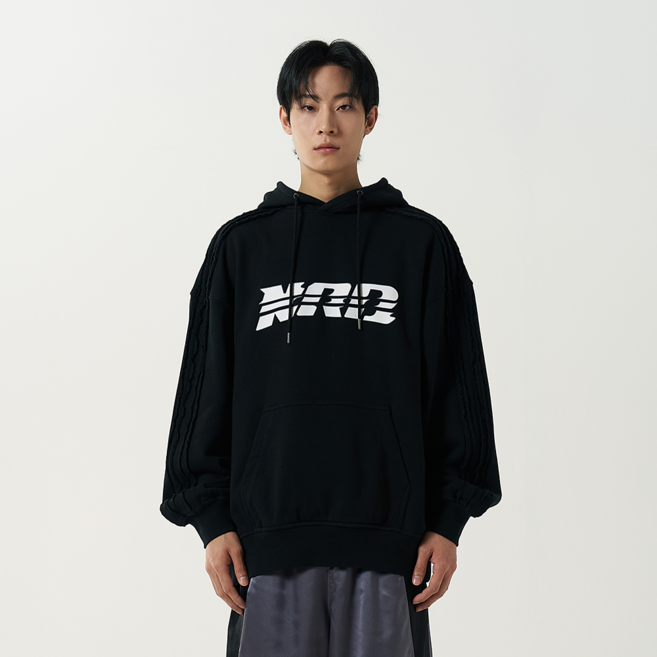 널디 남녀공용 로엣지 후디