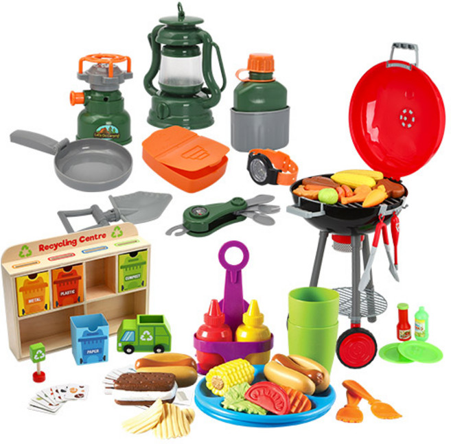 캐스비 역할영유아 바른캠핑 놀이세트 KBP1745set, 랜덤발송, 1개