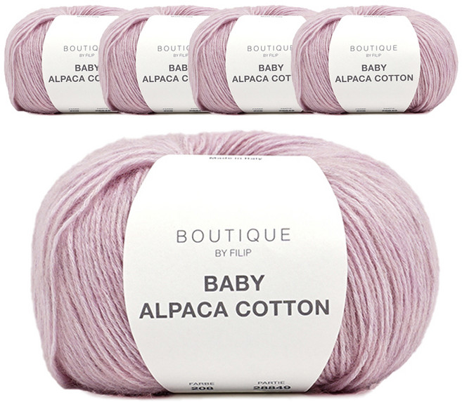 Filip 幼羊駝毛線 215m 50g, 208 Lilac
