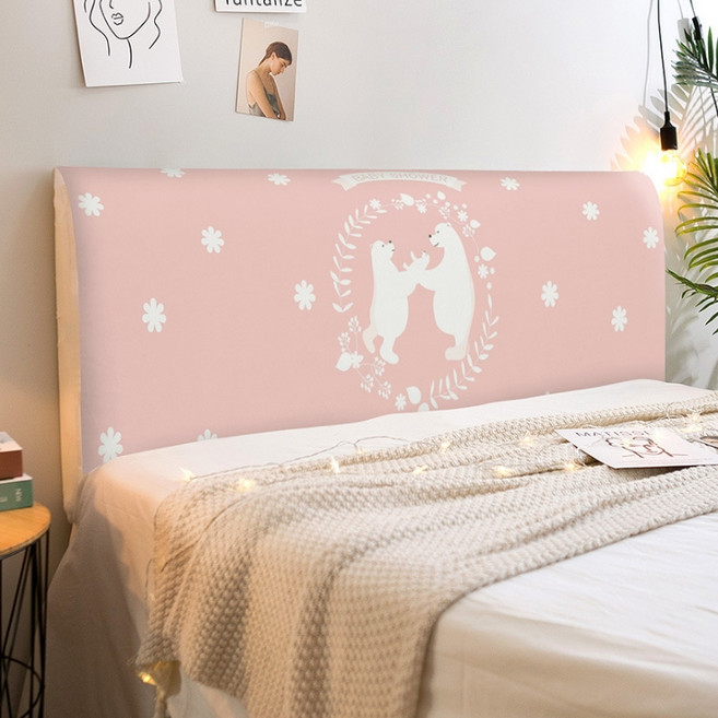 스트레치 노르딕 침대헤드 커버 Z11, 타입 14, 1개