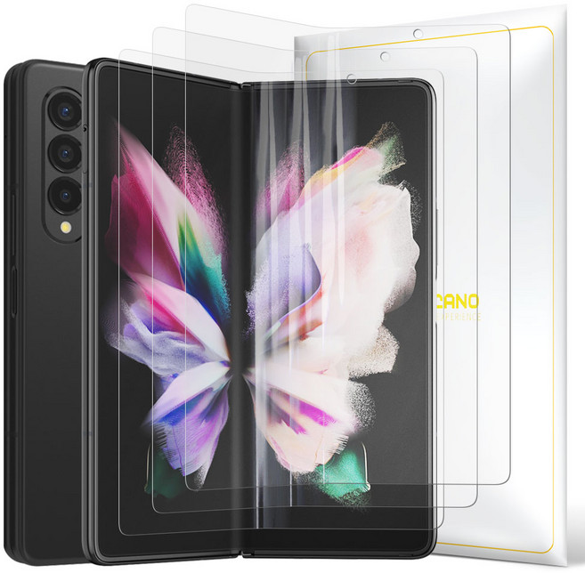 MOLAN CANO SAMSUNG Galaxy Z Fold3 手機螢幕保護貼 3入組, 3入