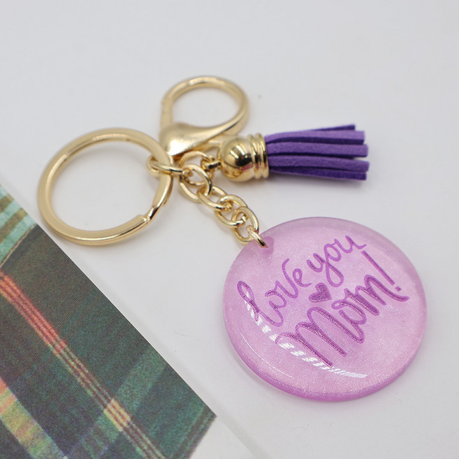 비단길 러뷰맘 태슬 키링