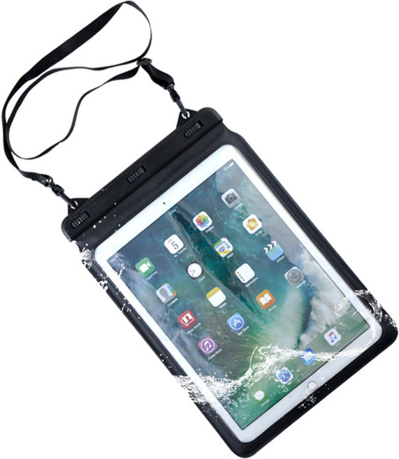 다름이야 태블릿 패드 방수팩, 검정색, 1개