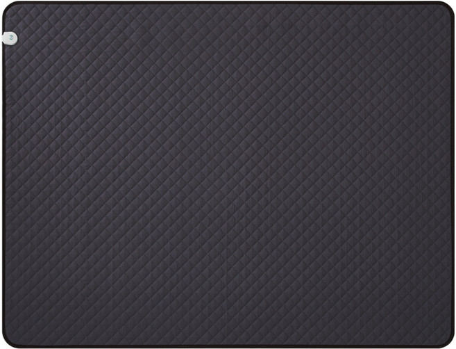 더안 EMF 캠핑용 분리난방 탄소 전기장판 딥그레이, 260 x 200 cm