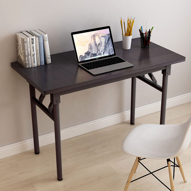 가구느낌 영접이식 책상, 블랙블랙