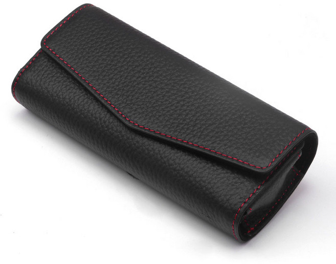 엠디글로벌 차량용 선글라스 거치대, 블랙, 1개