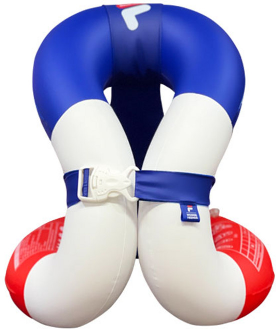 휠라 워니 프렌즈 보이언시 넥 자켓 50 튜브형 부력보조복, 네이비