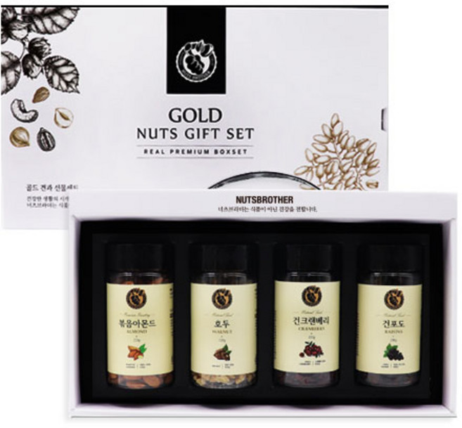 NUTS BROTHER 黃金堅果禮盒2號, 1套, 760g