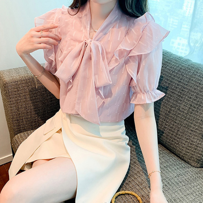LUNA GIRL Shirin 雪紡襯衫