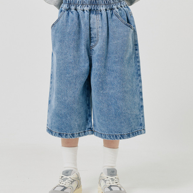 바브키즈 아동용 에트버뮤다데님 팬츠