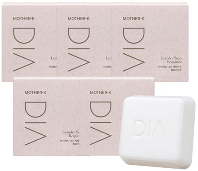마더케이 디아 유아 세탁비누, 5개, 150g