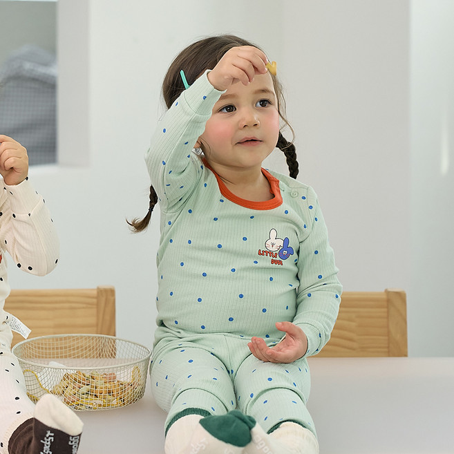 코디아이 리틀버디 골지스판내의