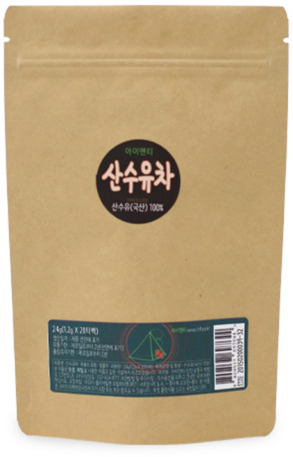 아이앤티 산수유차, 1.2g, 20개입, 1개