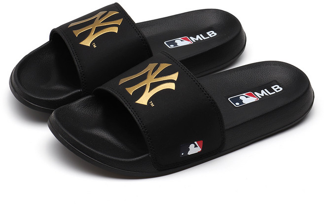 MLB 紐約洋基 Sand 拖鞋, 黑色, 230