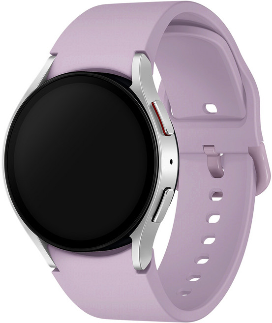 워치스탠다드 스마트워치 실리콘 스트랩 20mm, 라벤더, 1개