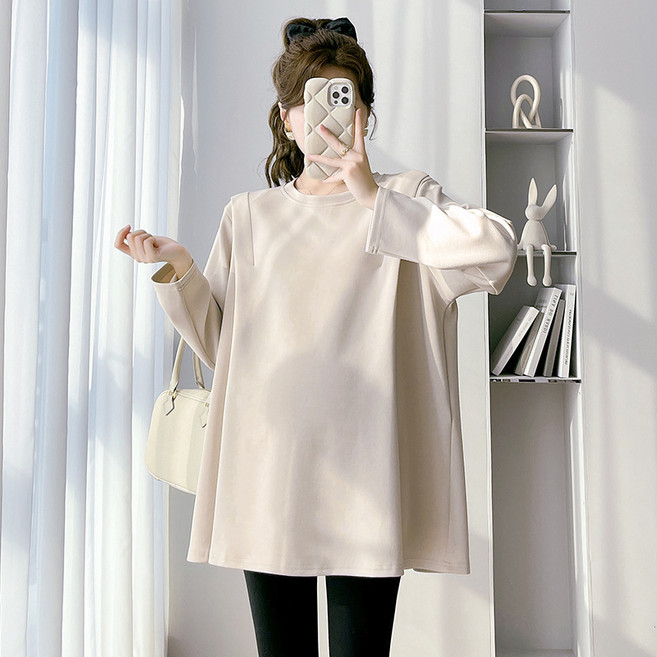 언헤브 캐주얼 루즈 임부 티셔츠