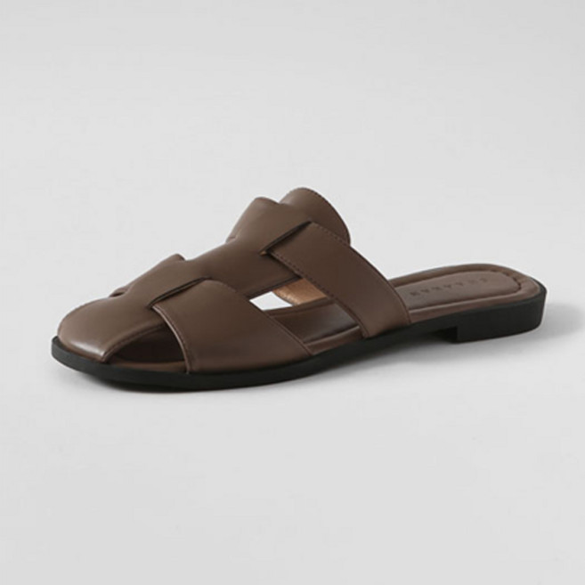 착한구두 여성용 터그 피셔맨 뮬 슬리퍼 MLLTR1f120